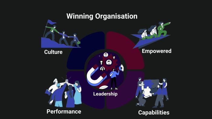 Characters of Winning Organization